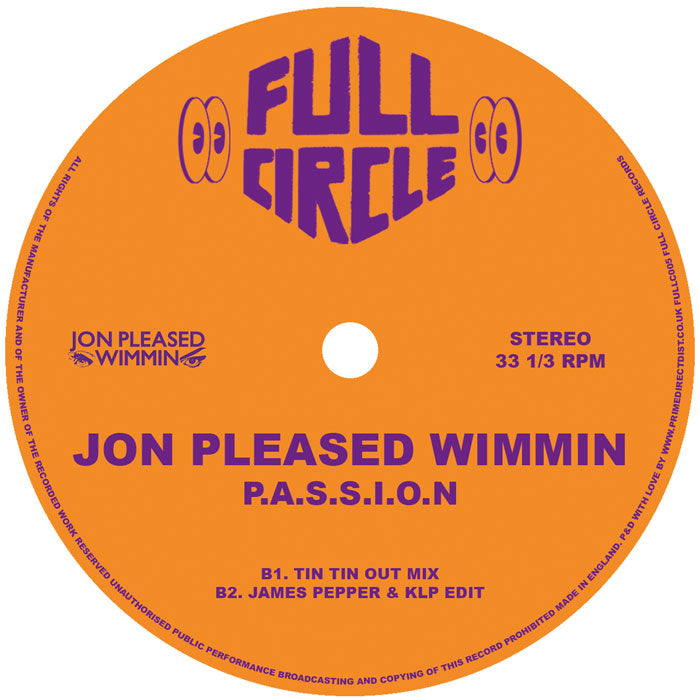 Jon Pleased Wimmin - P.A.S.S.I.O.N
