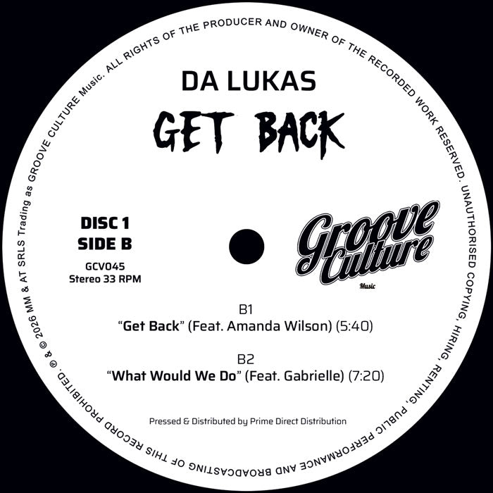 Da Lukas - Get Back [2LP]