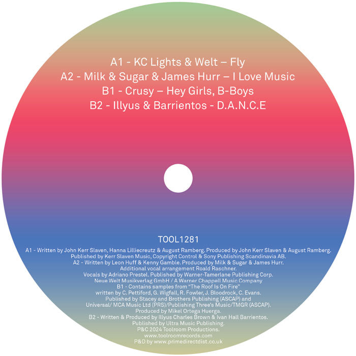 KC Lights, Welt, Milk & Sugar, James Hurr, Crusy and Illyus & Barrientos - Toolroom Sampler Vol. 17