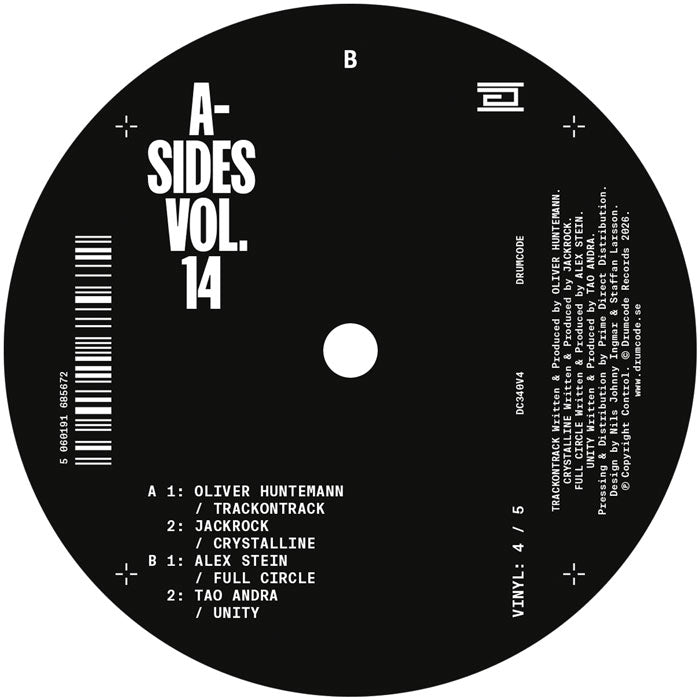 Oliver Huntemann / JackRock / Alex Stein / Tao Andra - A-Sides Vol. 14 V4