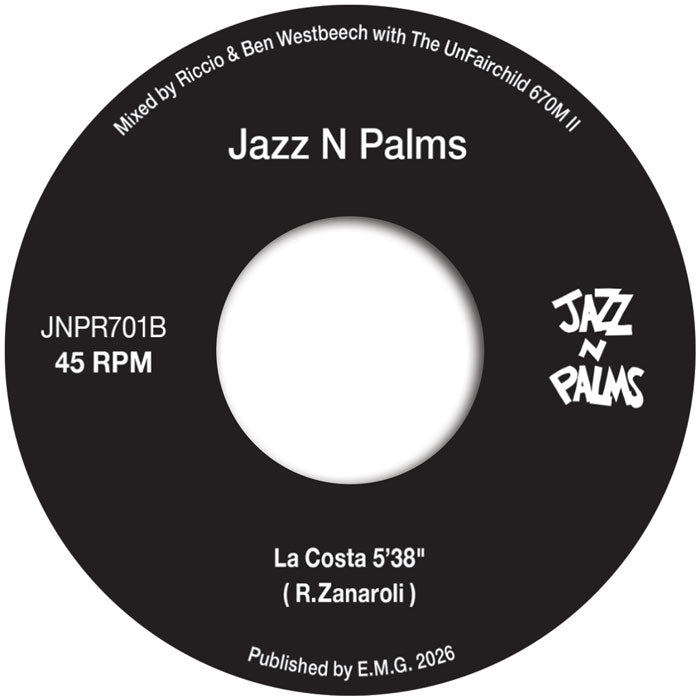 JAZZ N PALMS - El Valle / La Costa [7" Vinyl]
