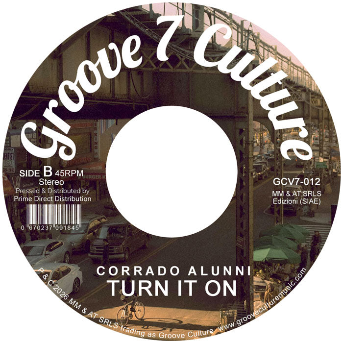 Corrado Alunni - Black Pearl / Turn It On [7" Vinyl]