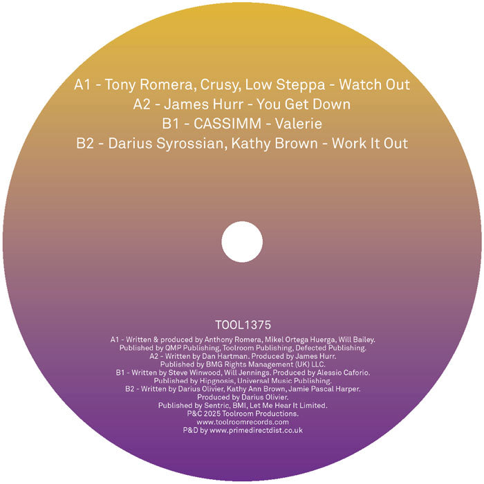 Tony Romera / Crusy / Low Steppa / James Hurr / CASSIMM / Darius Syrossian / Kathy Brown - Toolroom Sampler Vol. 18