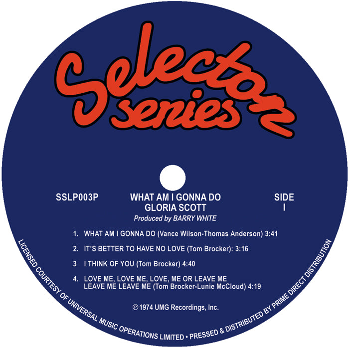 Gloria Scott - What Am I Gonna Do