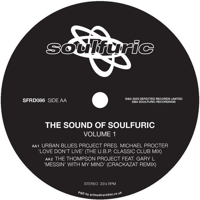 Hardsoul feat Ron Carroll / Urban Blues Project / The Thompson Project & Crackazat / Art Of Tones - The Sound of Soulfuric Volume 1