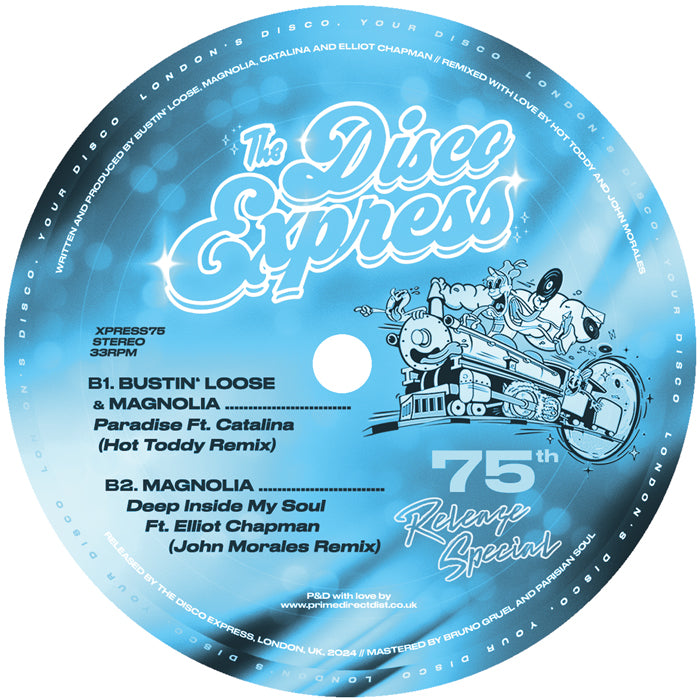 Various Artists - 75th Release Special (XPRESS Remix Vol.5) [Blue Vinyl, Deluxe Plastic Sleeve]
