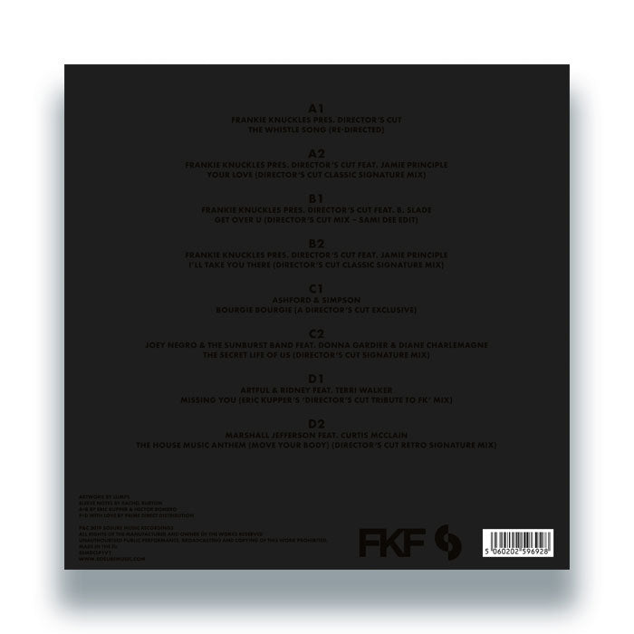 Frankie Knuckles & Eric Kupper - The Director’s Cut Collection [Transparent Black 2LP]