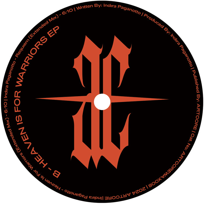 Indira Paganotto - Gipsy Queen / Heaven Is For Warriors [Red Vinyl]