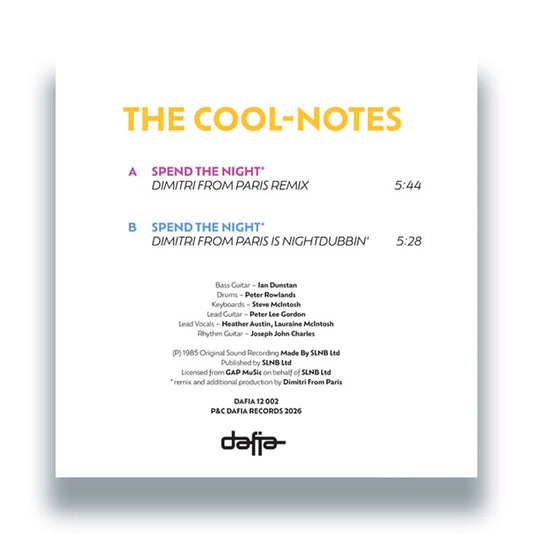 The Cool-Notes - Spend The Night (Dimitri From Paris Remixes)