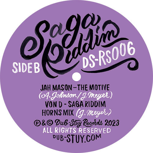 Dub-Stuy / Chukki Starr / Chezidek / Jah Mason Featuring Von D - Saga Riddim