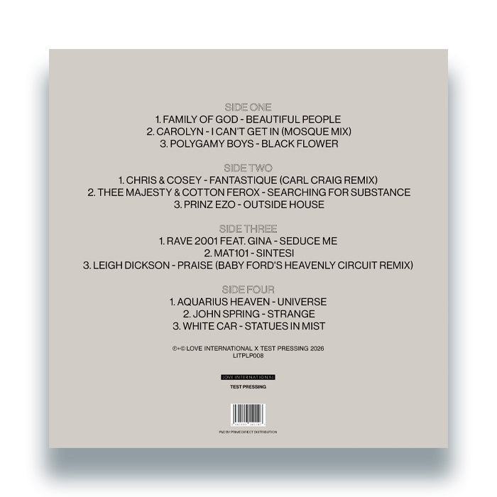 Ivan Smagghe presents…Various Artists - The Sound of Love International #008 [2LP]