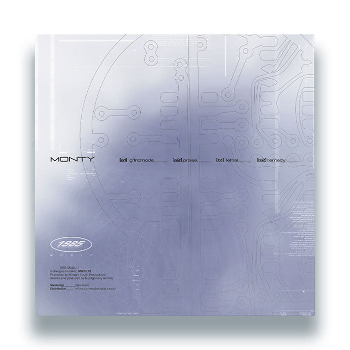 Monty - Grind Mode EP [Blue Vinyl]