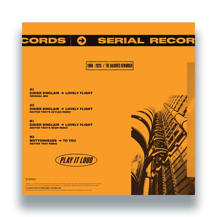 Didier Sinclair / Dexter Troy / Muttonheads - Lovely Flight / To You