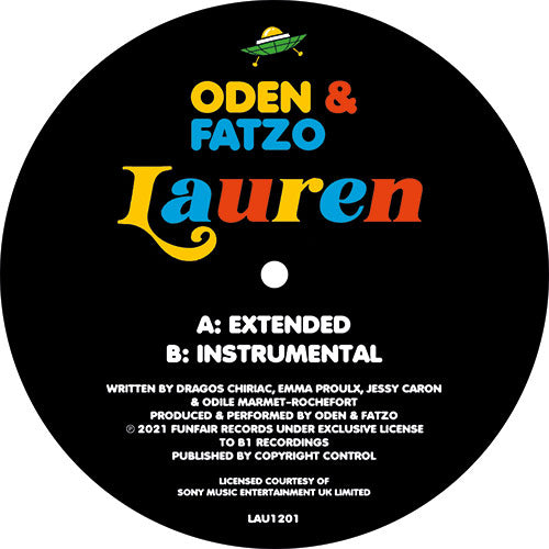 Oden & Fatzo - Lauren [Yellow Vinyl]