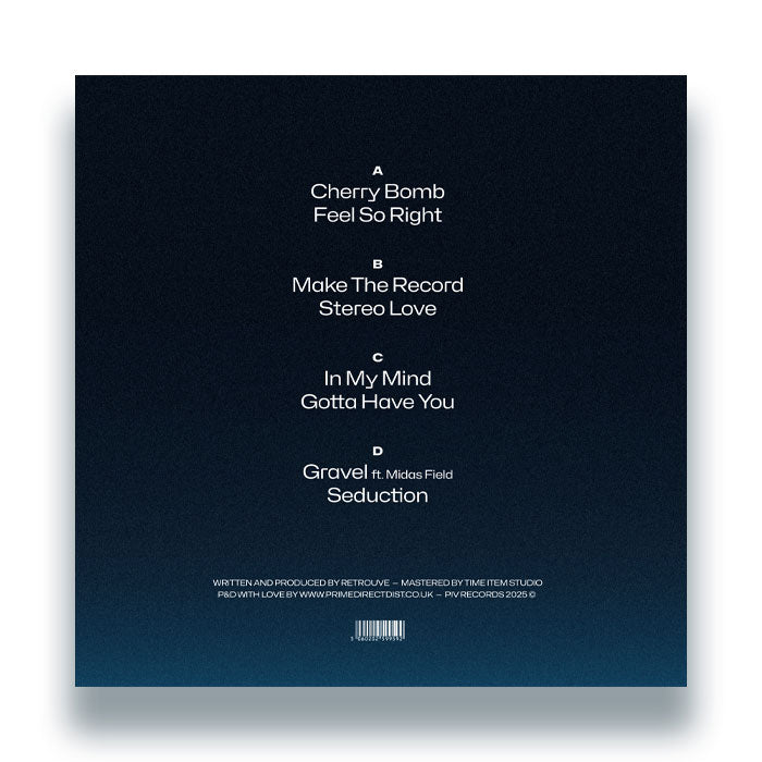 Retrouve - Feel So Right LP [Blue & White Marble Effect Vinyl 2LP]