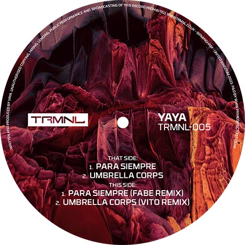 Yaya - Para Siempre EP [Transparent Red Vinyl]