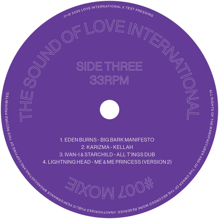 Moxie presents…Various Artists - The Sound of Love International #007 [2LP]