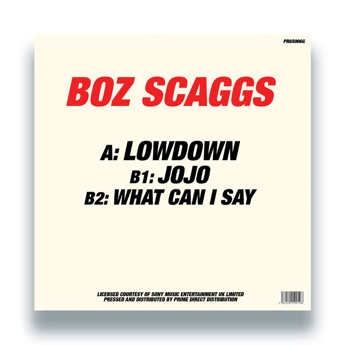 Boz Scaggs - Lowdown / JoJo / What Can I Say [Green Vinyl]