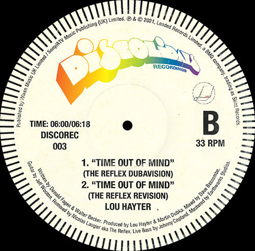 Bruise / Lou Hayter - When Pianos Attack / Time Out Of Mind [The Reflex Revisions]