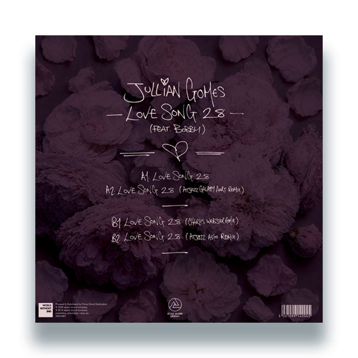 Jullian Gomes - Love Song 28 (feat Bobby) [Ultra Clear Vinyl]