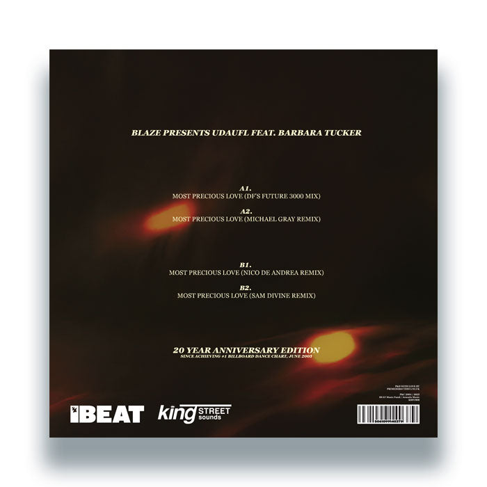 Blaze presents UDAUFL feat. Barbara Tucker - Most Precious Love (20th Anniversary Special Edition)