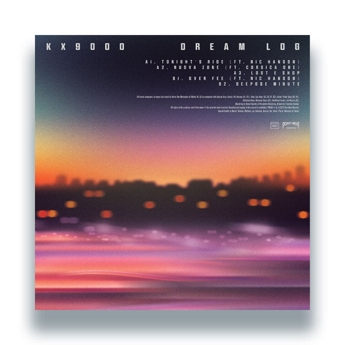 KX9000 - Dream Log