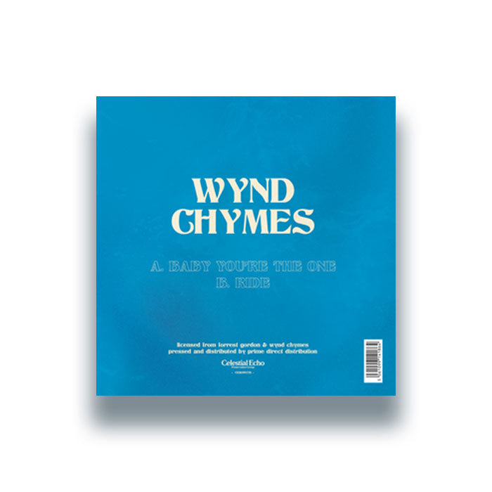 Wynd Chymes - Baby You're The One [7" Blue Vinyl]