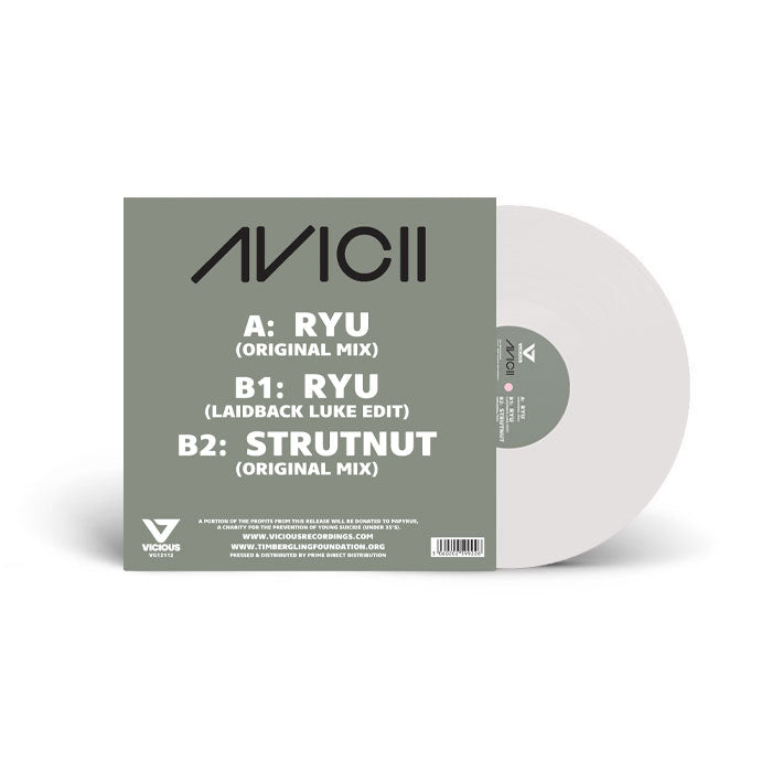 Avicii - Ryu / Strutnut [White Vinyl]