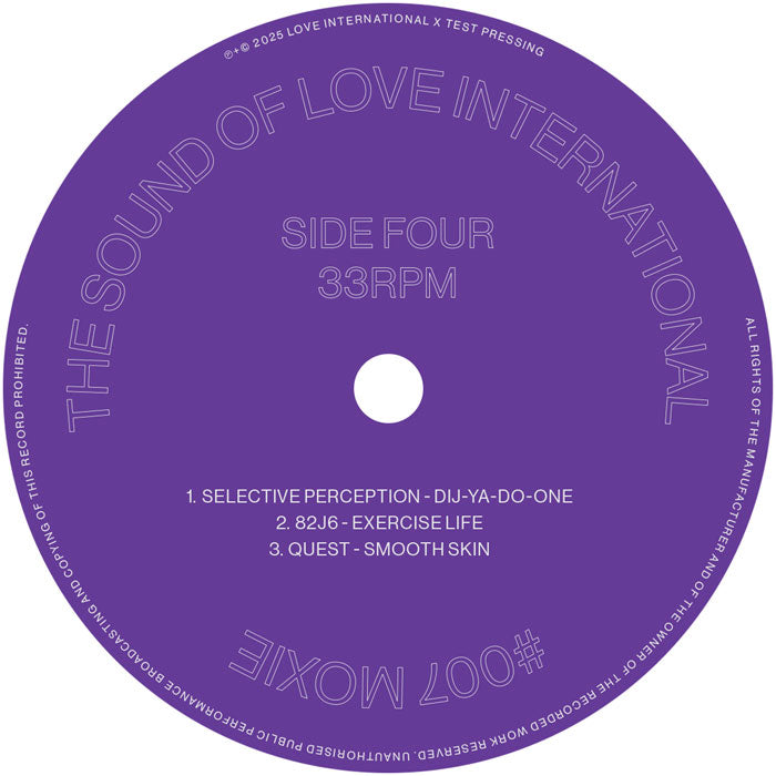 Moxie presents…Various Artists - The Sound of Love International #007 [2LP]