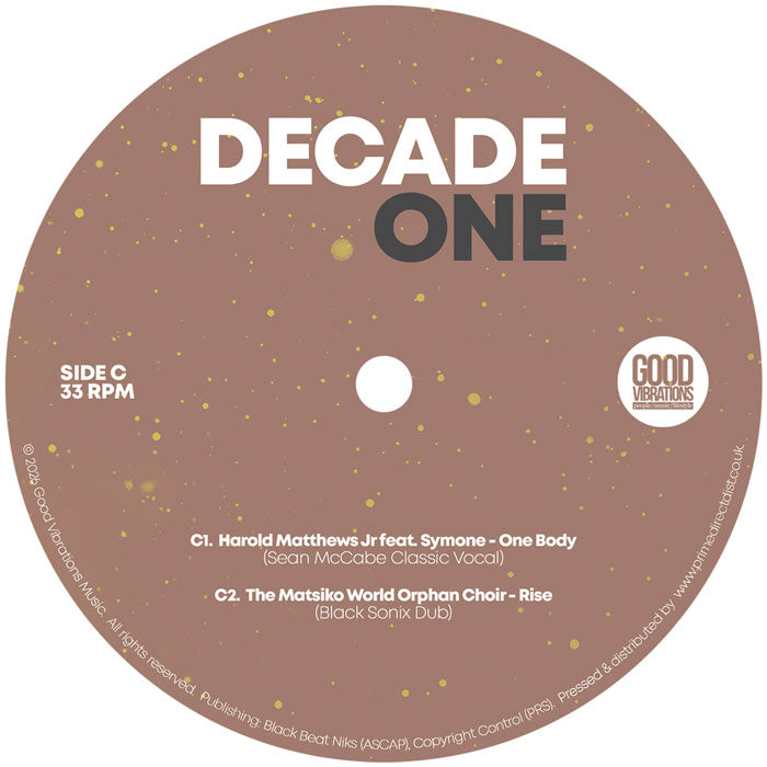 Sean McCabe / Mike City / Frankie Feliciano / Harold Matthews Jr / DJ Fill / Syl Messi / Kaidi Tatham / Dawn Williams / Lem Springsteen / Symone / The Matsiko World Orphan Choir / Black Sonix / Mr V / Hannah Khemoh - Decade One (Compiled by Sean McCabe)