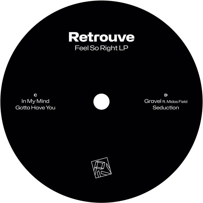 Retrouve - Feel So Right LP [Blue & White Marble Effect Vinyl 2LP]