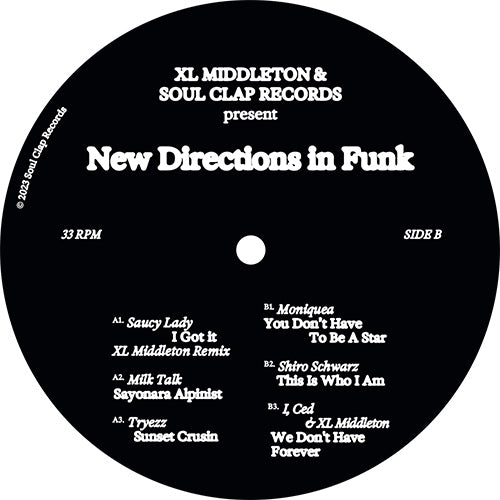 Various Artists - XL Middleton Presents... New Directions in FUNK