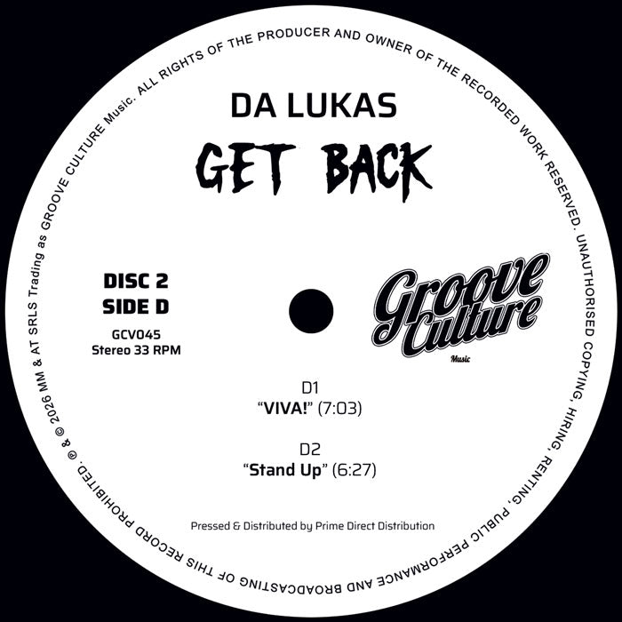 Da Lukas - Get Back [2LP]