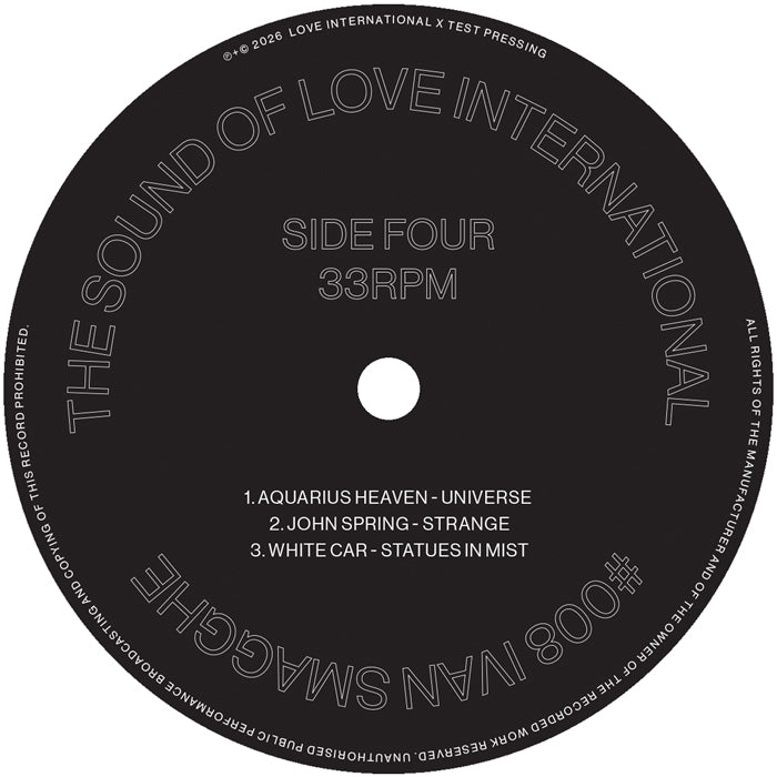 Ivan Smagghe presents…Various Artists - The Sound of Love International #008 [Transparent Green Vinyl]