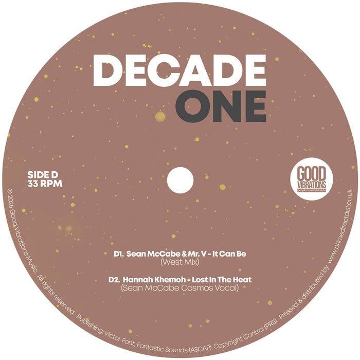 Sean McCabe / Mike City / Frankie Feliciano / Harold Matthews Jr / DJ Fill / Syl Messi / Kaidi Tatham / Dawn Williams / Lem Springsteen / Symone / The Matsiko World Orphan Choir / Black Sonix / Mr V / Hannah Khemoh - Decade One (Compiled by Sean McCabe)