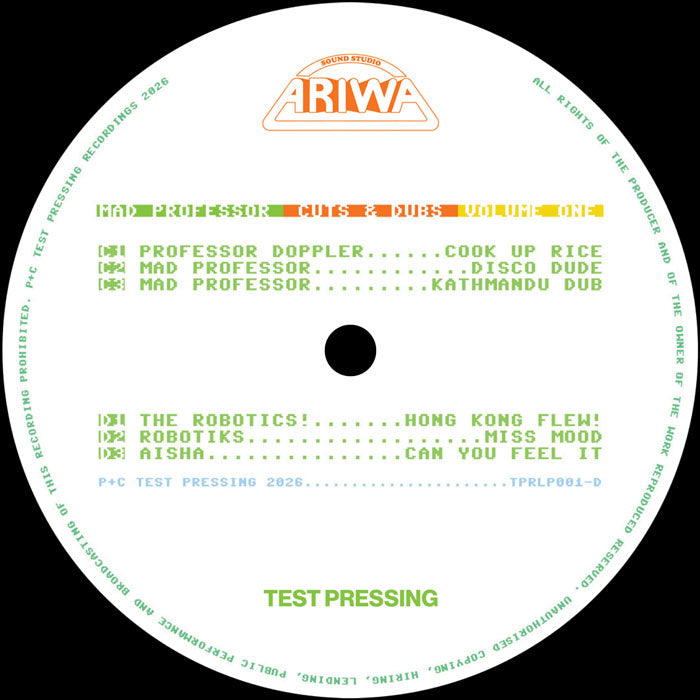 Mad Professor Cuts & Dubs – Volume One [2LP]