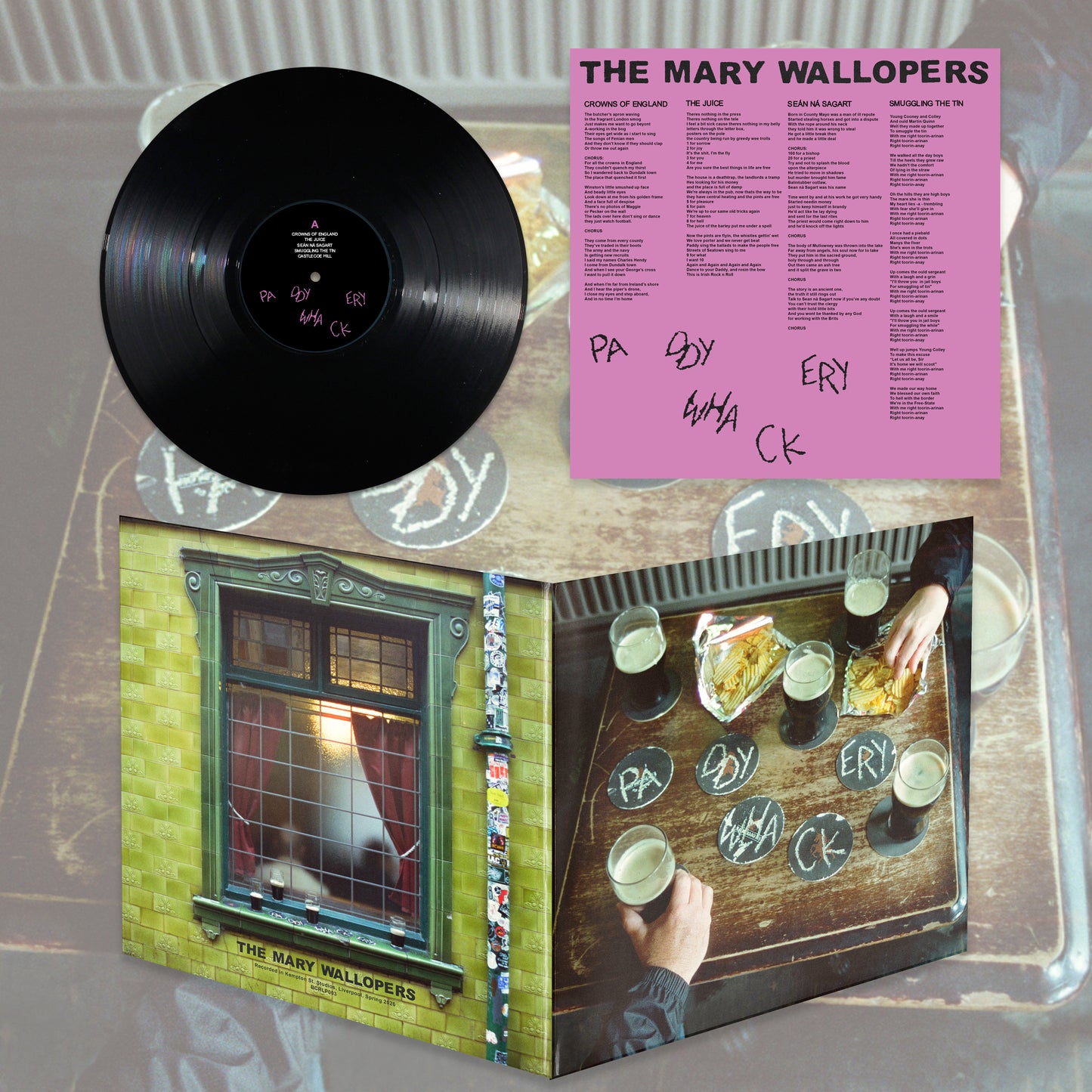 The Mary Wallopers - Paddywhackery [LP]