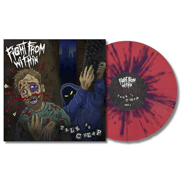 Fight From Within - Talk Is Cheap [Red and Blue Splatter LP]