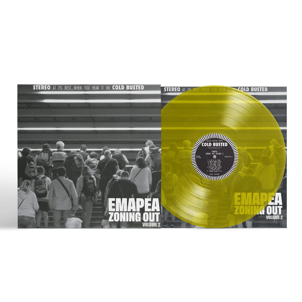 Emapea - Zoning Out Volume 2 [Transparent Yellow LP]