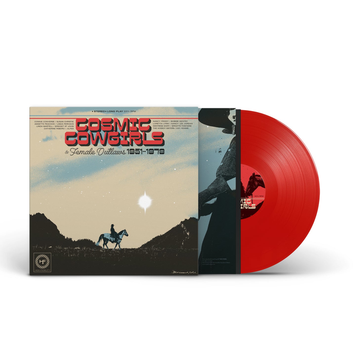 Various Artists - Cosmic Cowgirls & Female Outlaws 1951-1979 [Colour LP]