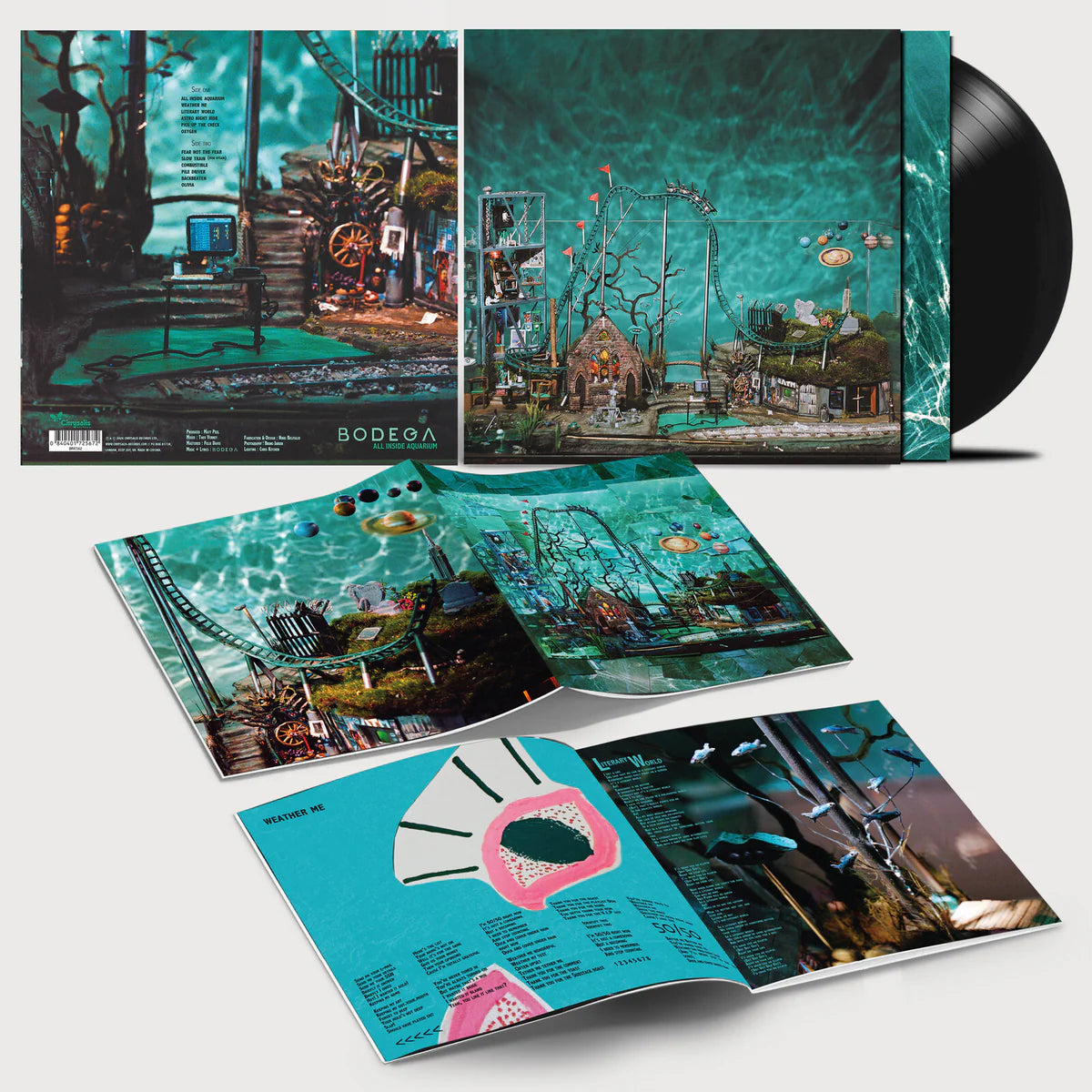 BODEGA - All Inside Aquarium [LP Black Vinyl [20 page  booklet]]