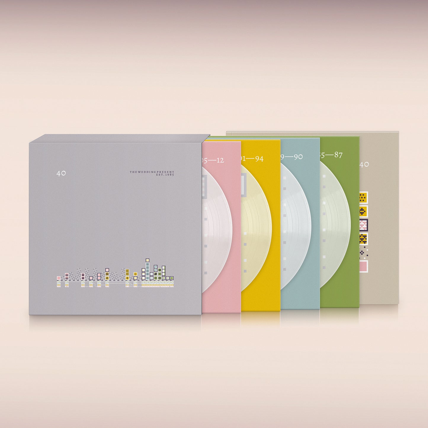 The Wedding Present - The Wedding Present 40 [Frosted White Vinyl Deluxe Box Set 4LP]