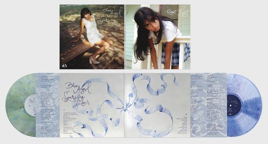 Quiet Light - Blue Angel Sparkling Silver 2 [Marbled green and marbled blue 2LP]