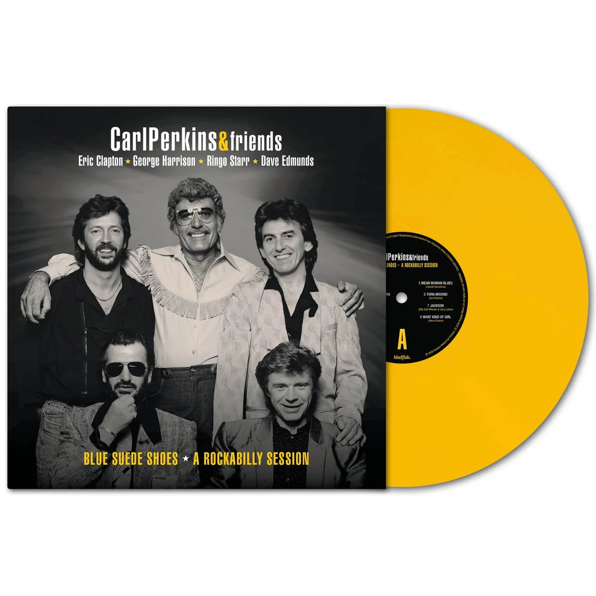 Carl Perkins & Friends - Blue Suede Shoes - A Rockabilly Session [Yellow Vinyl]
