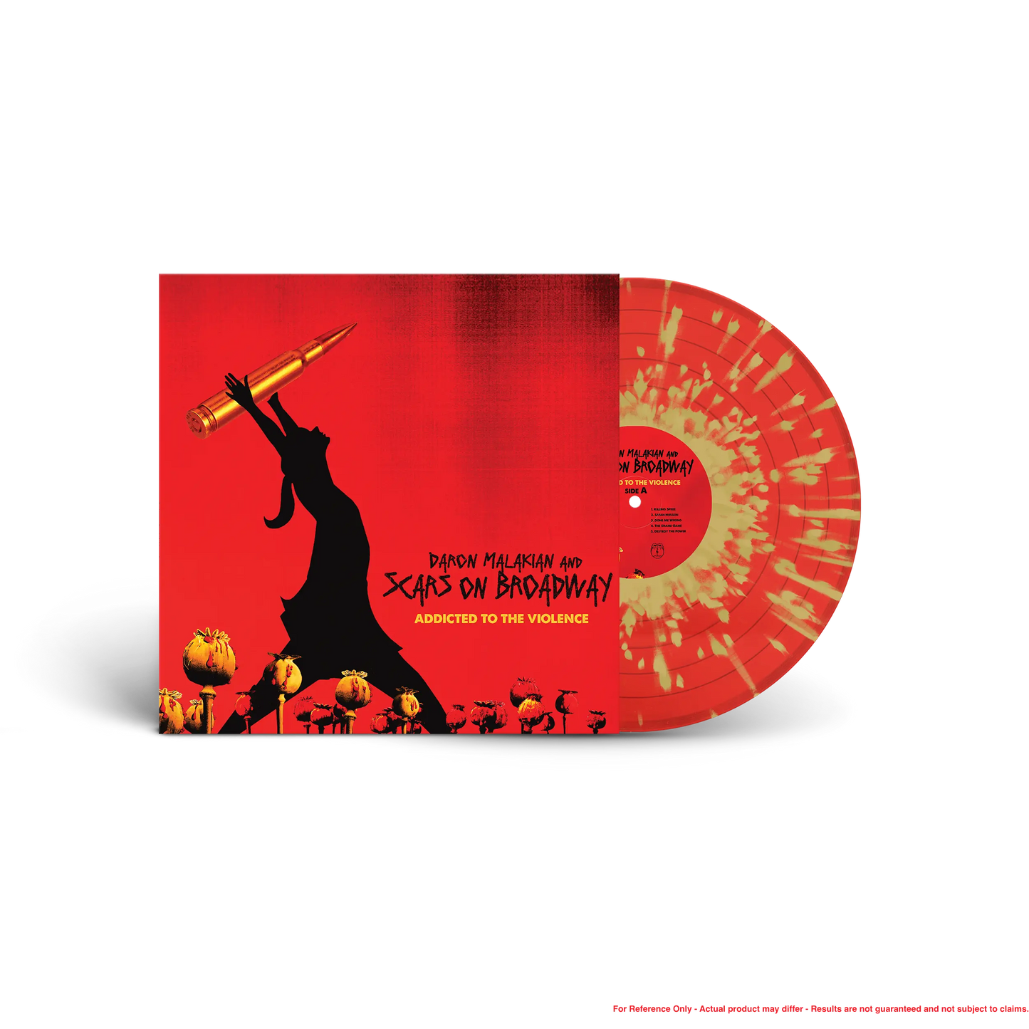Daron Malakian And Scars On Broadway - Addicted To The Violence [Ruby Red w/Gold Splatter coloured vinyl]