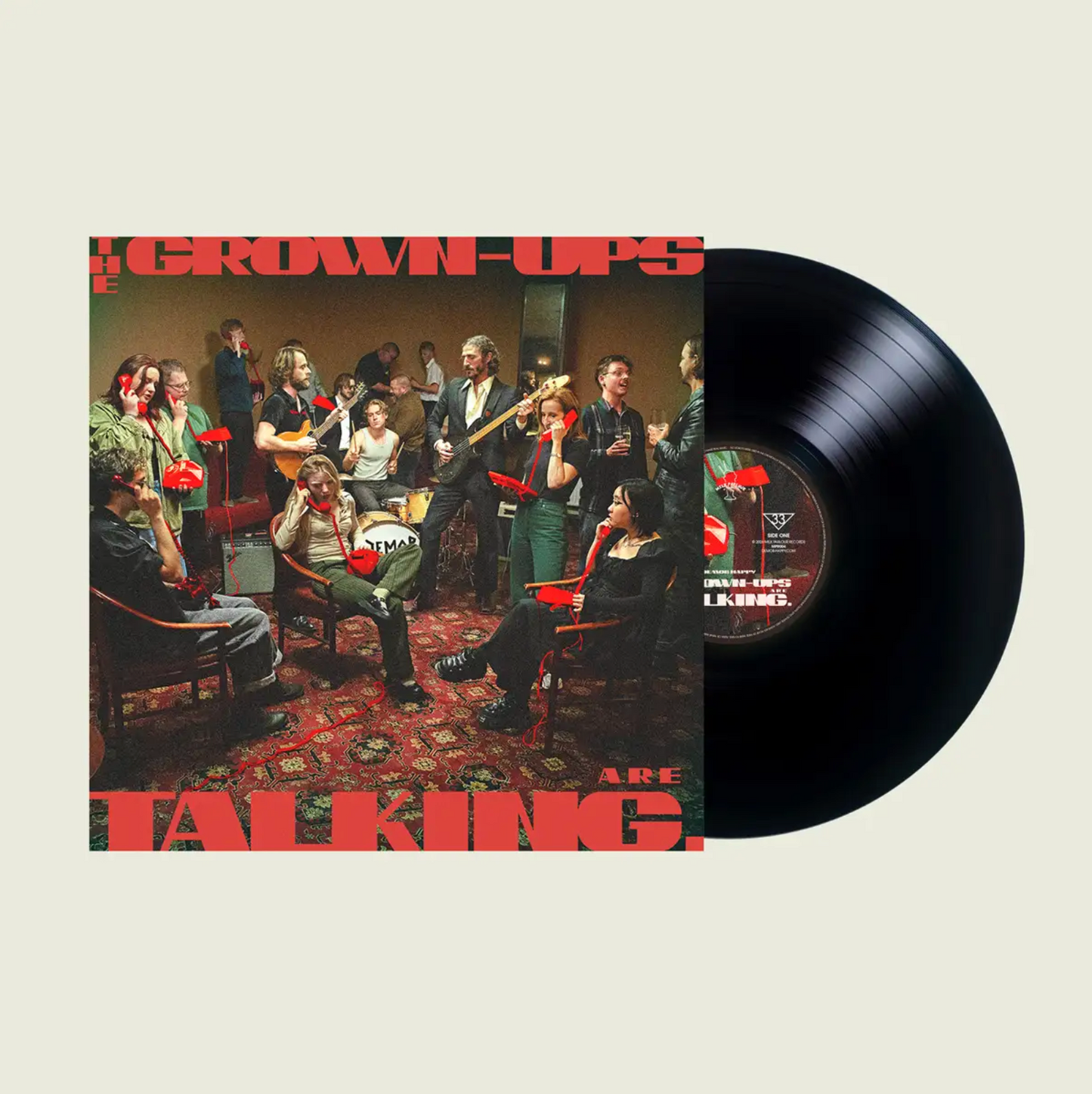 Demob Happy - The Grown Ups Are Talking [Black Vinyl]