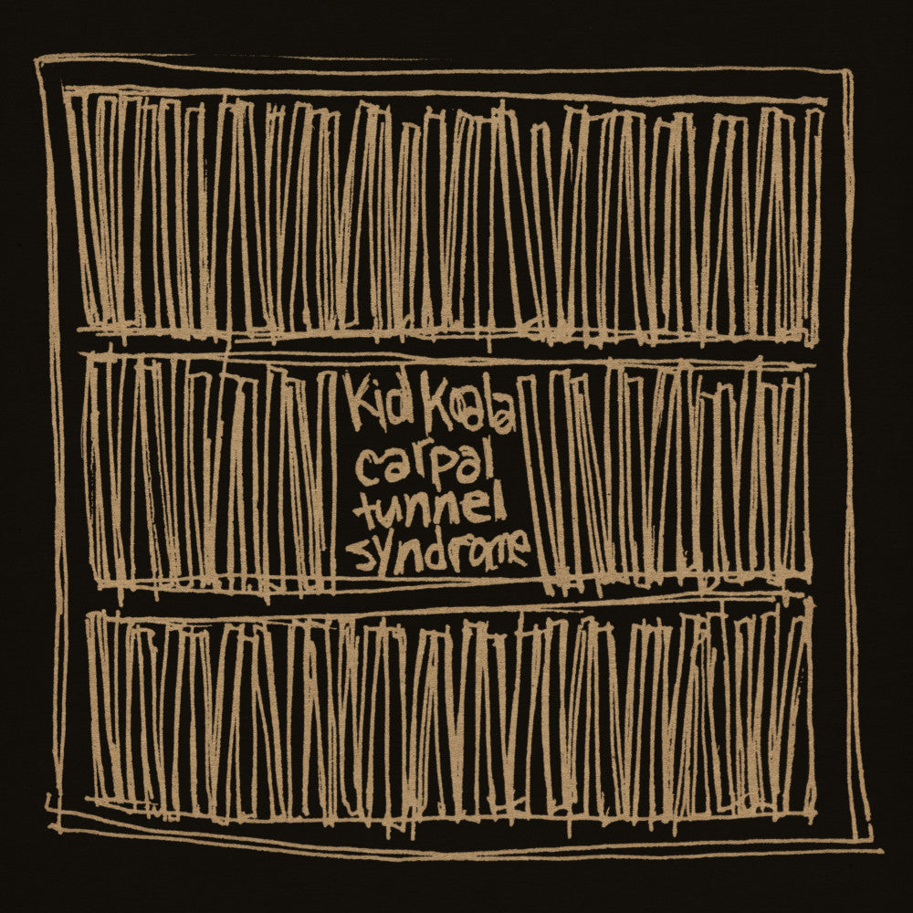 Kid Koala - Carpal Tunnel Syndrome (25th Anniversary Edition) [Brown in black yoke col vinyl + Flexidisc]