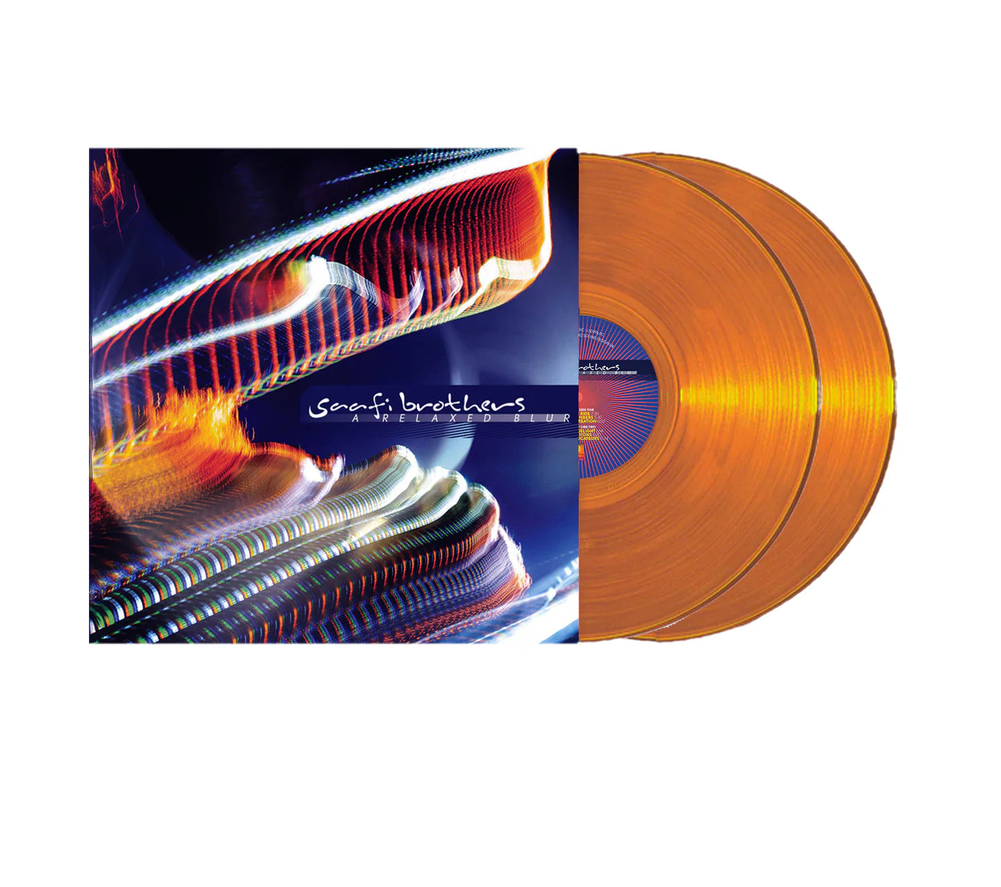 Saafi Brothers - A Relaxed Blur [translucent orange coloured LP]