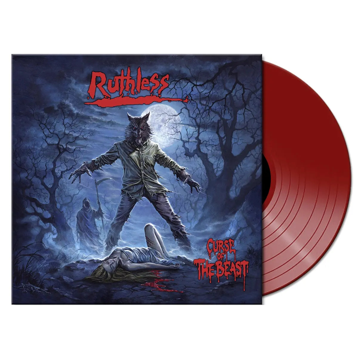 Ruthless - Curse of the Beast [Red Vinyl]