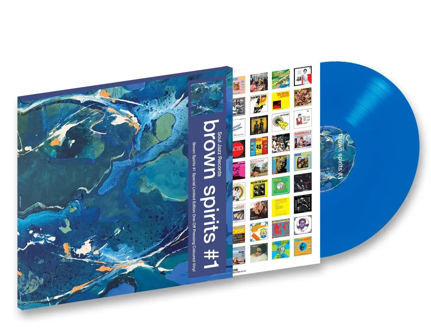 Brown Spirits - Brown Spirits #1 [Blue vinyl limited edition]